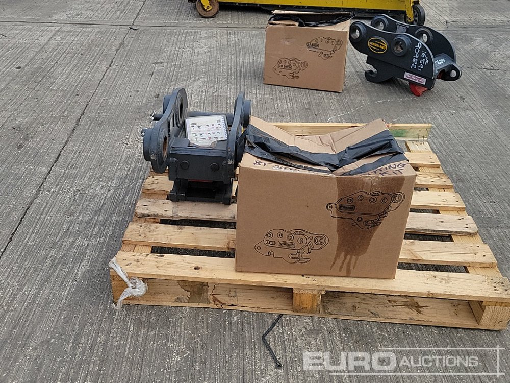 2017 Strickland Hydraulic Double Lock QH 60mm Pin to suit 10 Ton Excavator, Fitting Kit - Quick coupler: picture 4 2017 Strickland Hydraulic Double Lock QH 60mm Pin to suit 10 Ton Excavator, Fitting Kit - Quick coupler: picture 4