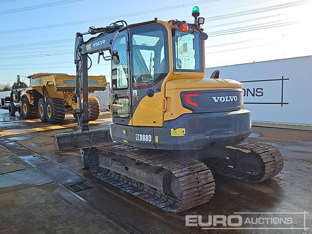 2017 Volvo ECR88D - Mini excavator: picture 3 2017 Volvo ECR88D - Mini excavator: picture 3