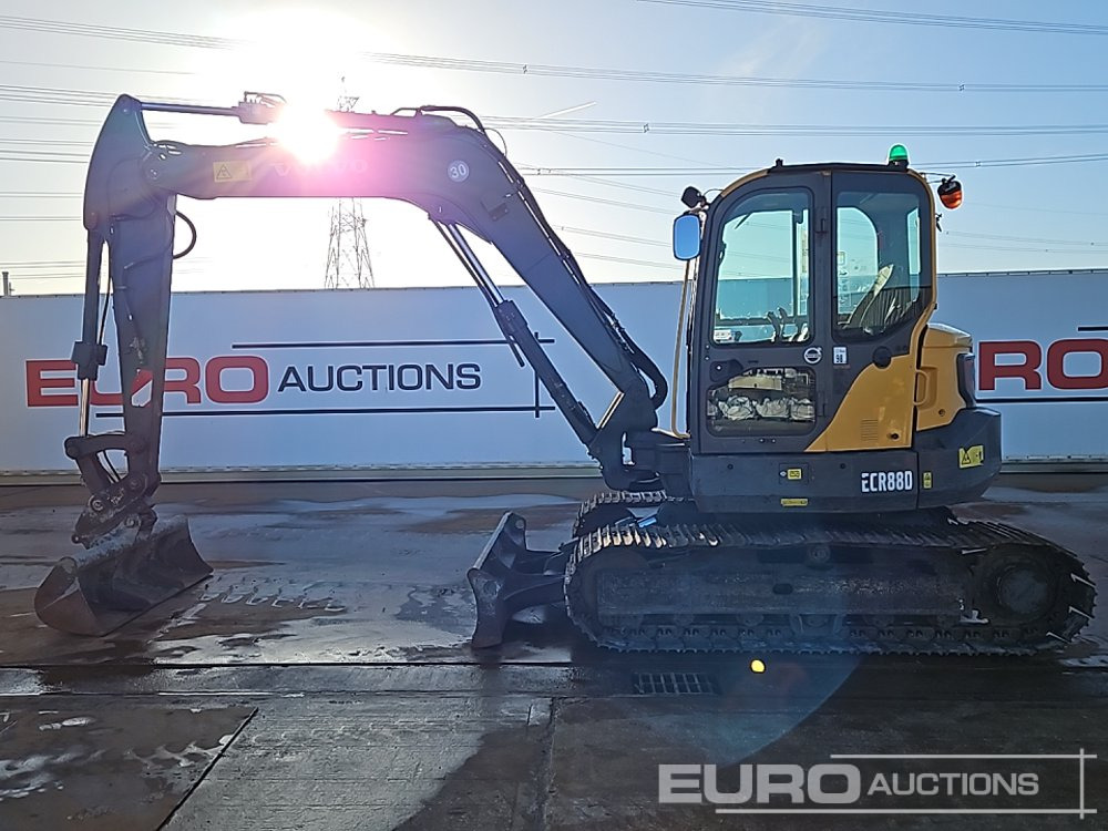 2017 Volvo ECR88D - Mini excavator: picture 2 2017 Volvo ECR88D - Mini excavator: picture 2