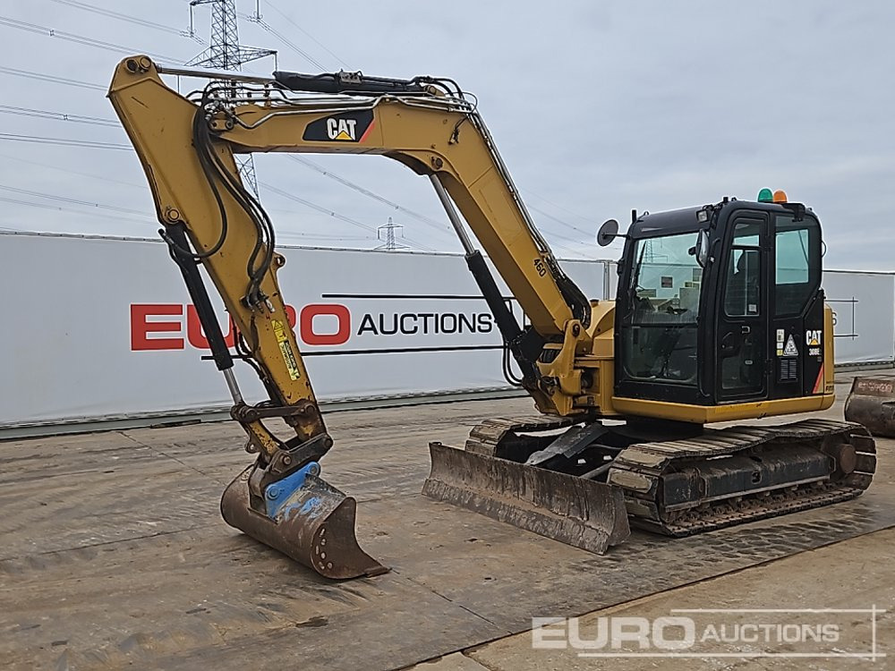 2018 CAT 308E2 - Mini excavator: picture 1 2018 CAT 308E2 - Mini excavator: picture 1