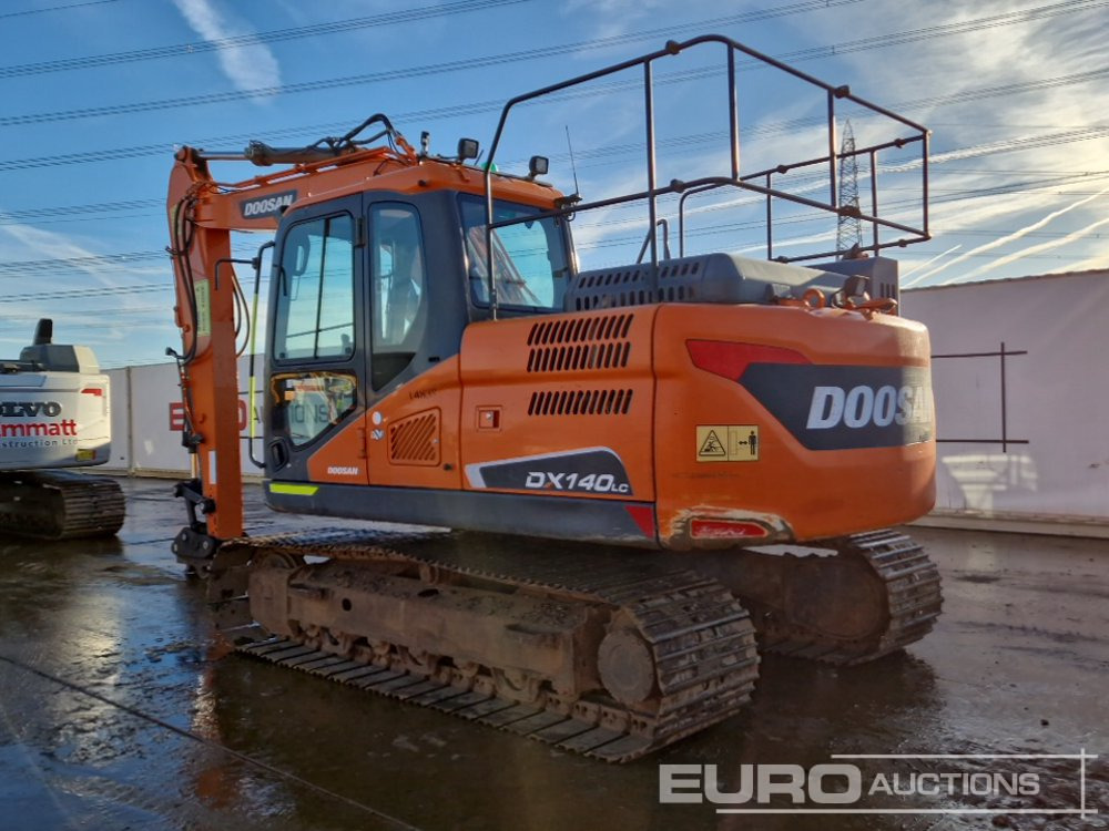 2018 Doosan DX140LC-5 - Crawler excavator: picture 3 2018 Doosan DX140LC-5 - Crawler excavator: picture 3
