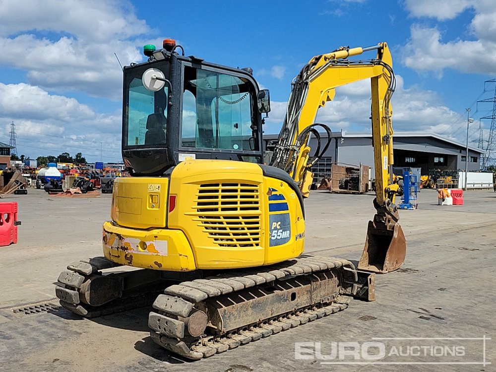 2018 Komatsu PC55MR-5M0 - Mini excavator: picture 5 2018 Komatsu PC55MR-5M0 - Mini excavator: picture 5