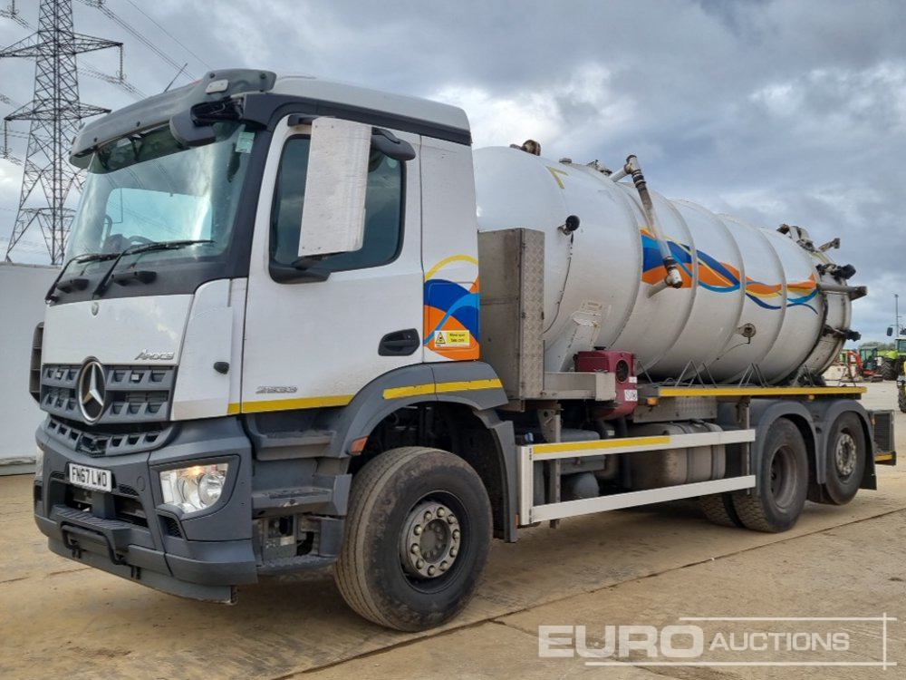 2018 Mercedes Arocs 2533 - Tank truck: picture 1 2018 Mercedes Arocs 2533 - Tank truck: picture 1