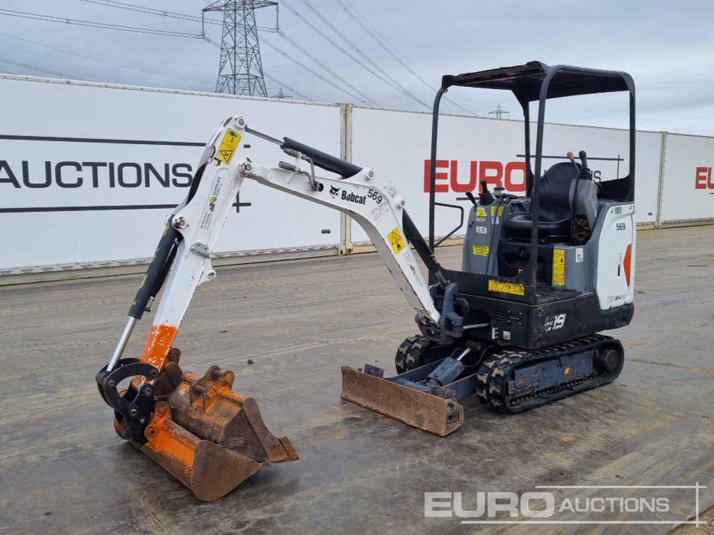 2019 Bobcat E19 - Mini excavator: picture 1 2019 Bobcat E19 - Mini excavator: picture 1