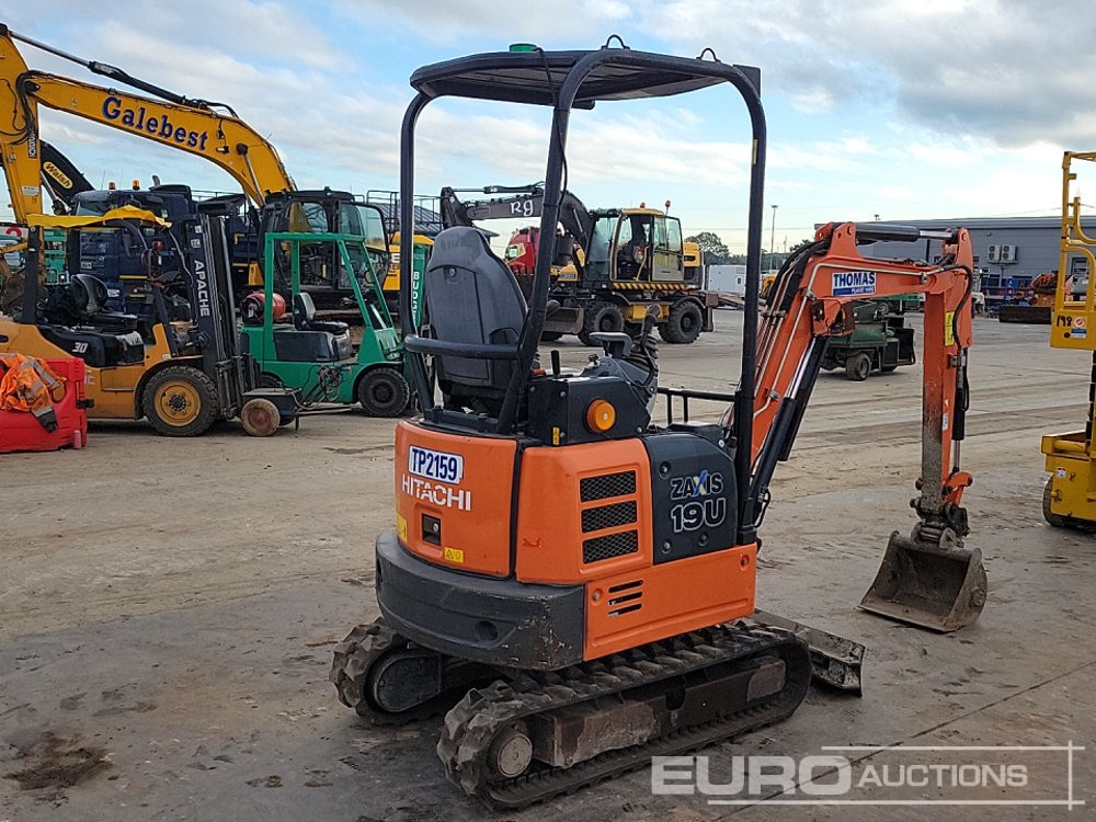 2019 Hitachi ZX19U-5A YR - Mini excavator: picture 5 2019 Hitachi ZX19U-5A YR - Mini excavator: picture 5