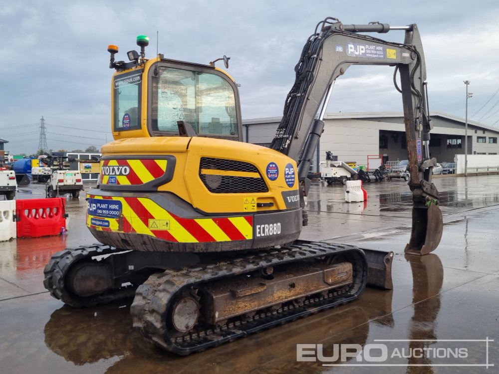 2019 Volvo ECR88D - Mini excavator: picture 5 2019 Volvo ECR88D - Mini excavator: picture 5