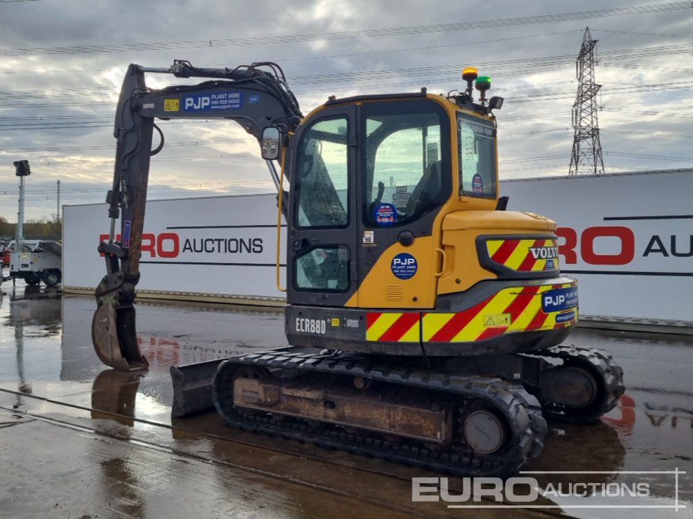 2019 Volvo ECR88D - Mini excavator: picture 3 2019 Volvo ECR88D - Mini excavator: picture 3