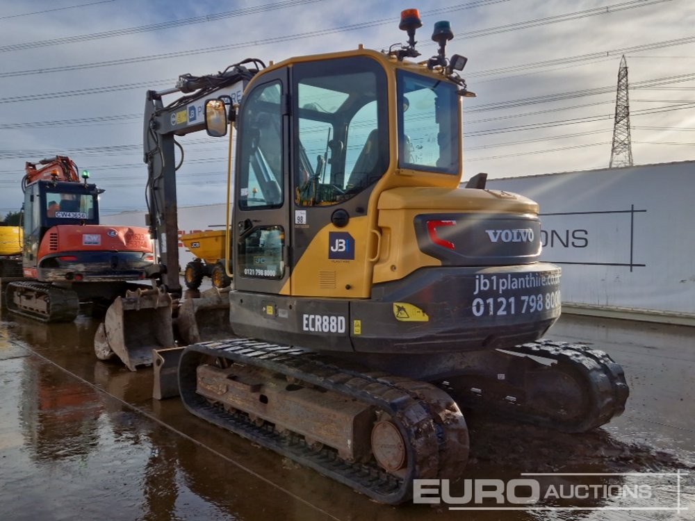 2019 Volvo ECR88D - Mini excavator: picture 3 2019 Volvo ECR88D - Mini excavator: picture 3
