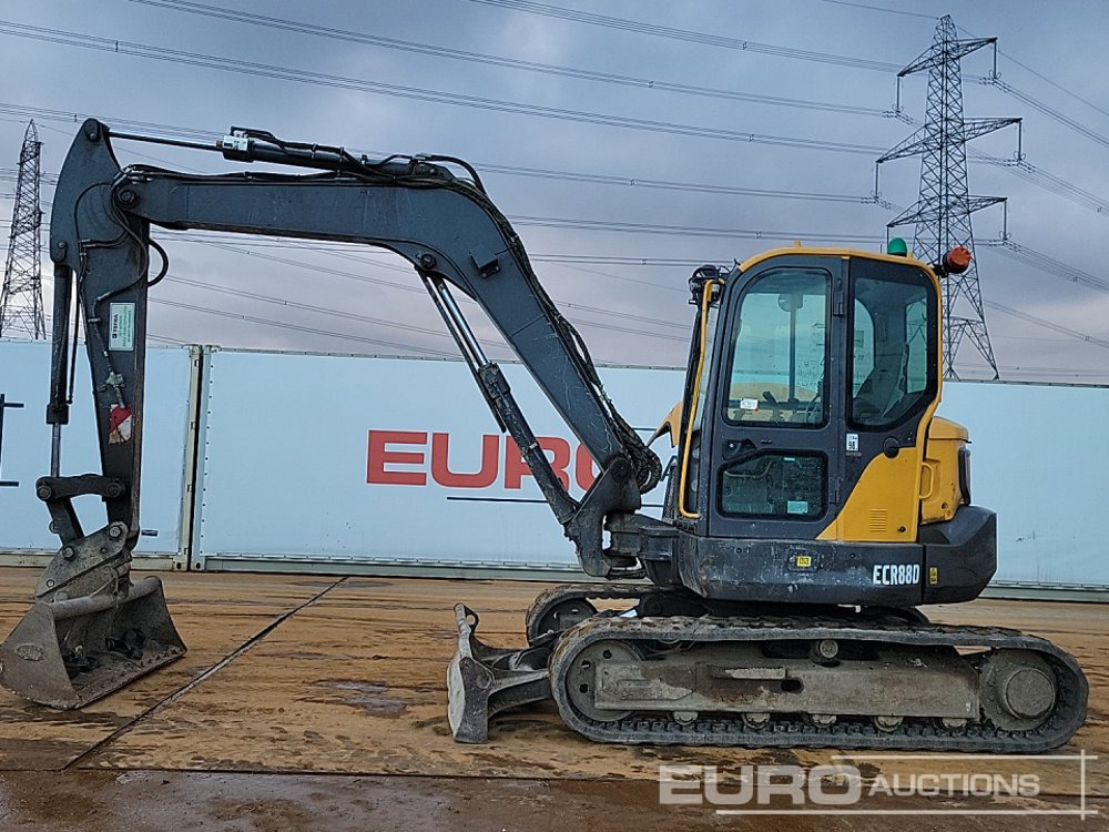 2019 Volvo ECR88D - Mini excavator: picture 2 2019 Volvo ECR88D - Mini excavator: picture 2