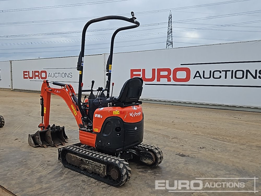 2020 Kubota U10-3 - Mini excavator: picture 3 2020 Kubota U10-3 - Mini excavator: picture 3