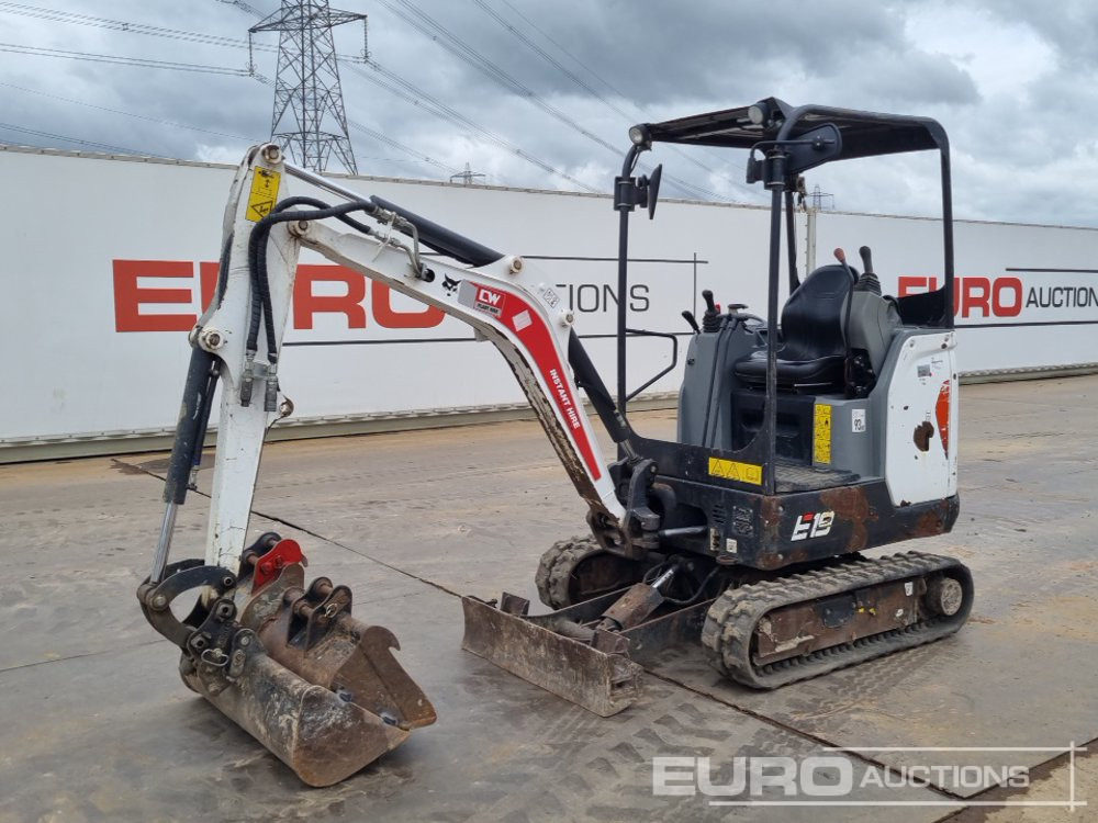 2021 Bobcat E19 - Mini excavator: picture 1 2021 Bobcat E19 - Mini excavator: picture 1