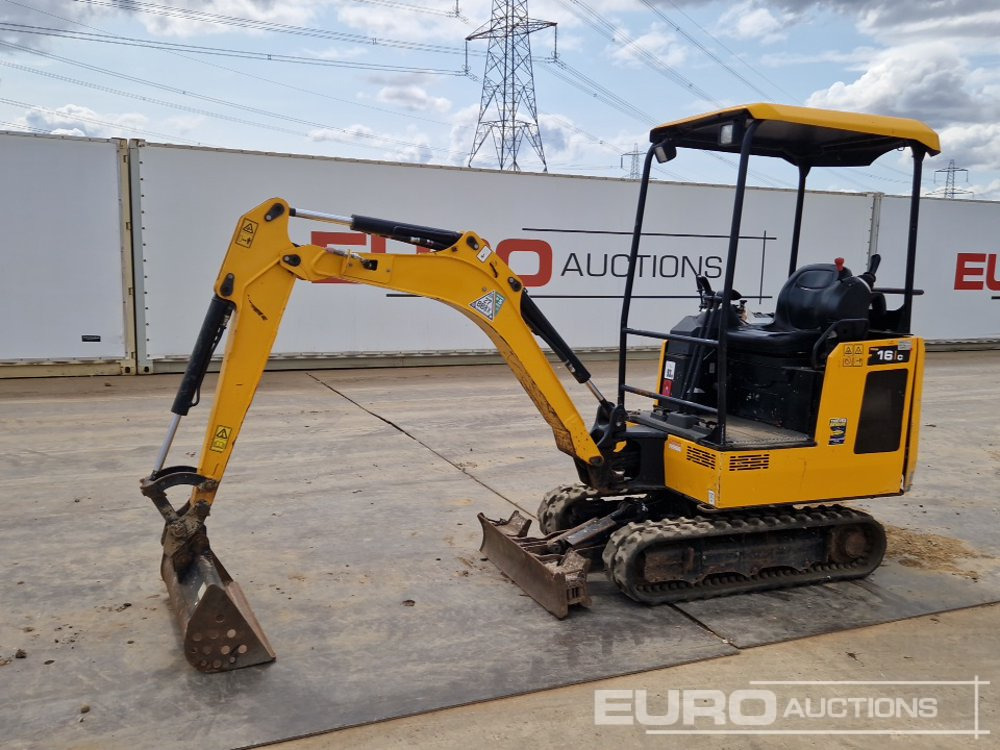 2021 JCB 16C-1 - Mini excavator: picture 1 2021 JCB 16C-1 - Mini excavator: picture 1