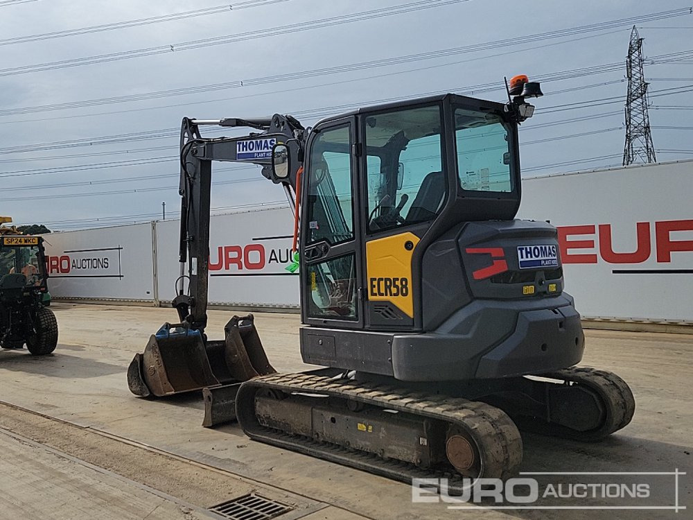2021 Volvo ECR58F - Mini excavator: picture 3 2021 Volvo ECR58F - Mini excavator: picture 3