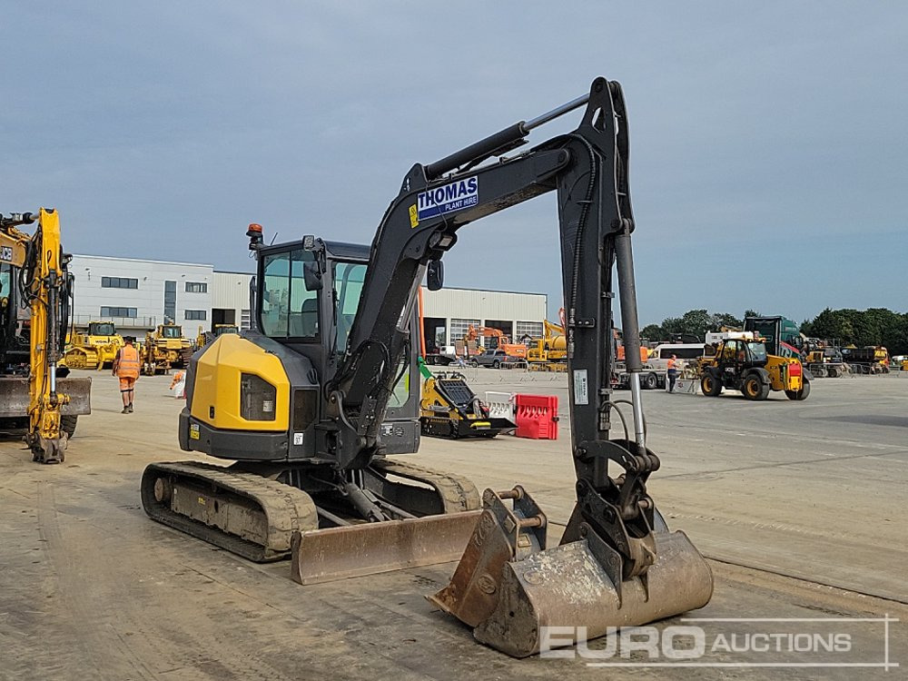 Mini excavator 2021 Volvo ECR58F: picture 7