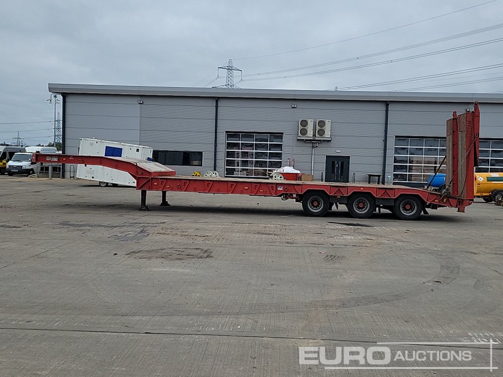 ARB Tri Axle Step Frame Low Loader Trailer, Out Riggers, Hydraulic Flip Toe Ramps - Low loader semi-trailer: picture 2 ARB Tri Axle Step Frame Low Loader Trailer, Out Riggers, Hydraulic Flip Toe Ramps - Low loader semi-trailer: picture 2