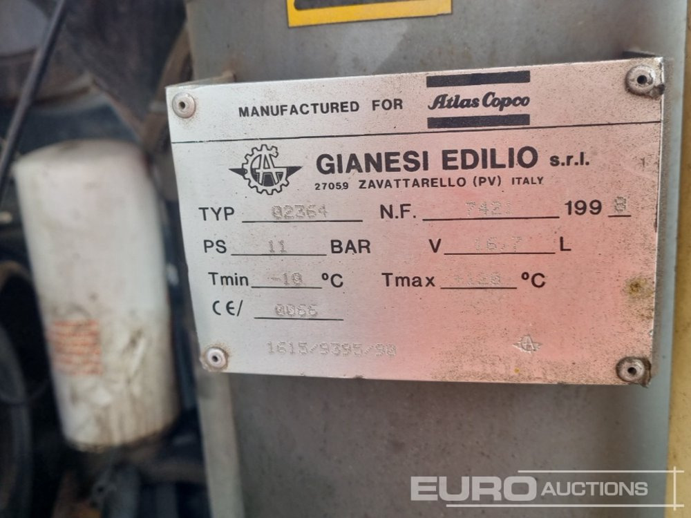 Air compressor Atlas Copco Single Axle Compressor: picture 16