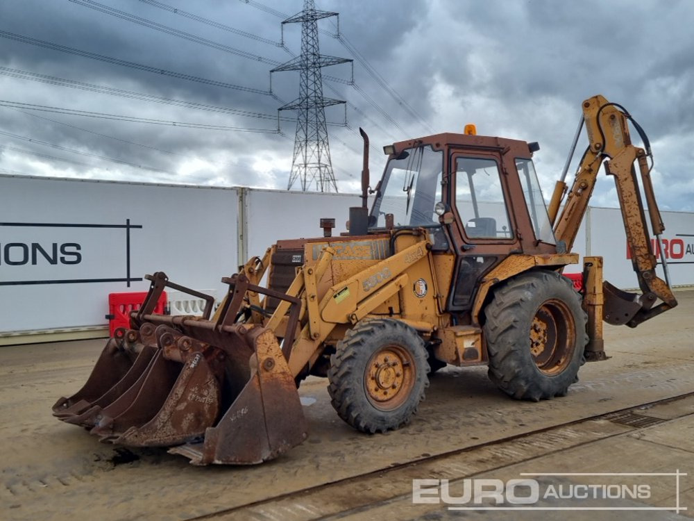 Case 580G - Backhoe loader: picture 1 Case 580G - Backhoe loader: picture 1
