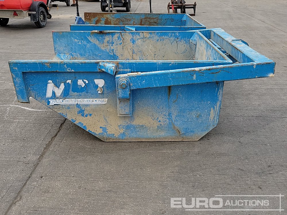 Conquip Boat Skip to suit Crane (2 of) - Tipping skip: picture 2 Conquip Boat Skip to suit Crane (2 of) - Tipping skip: picture 2