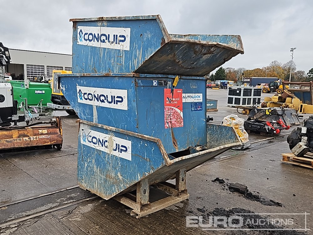 Conquip Tipping Skip to suit Forklift (3 of) - Tipping skip: picture 5 Conquip Tipping Skip to suit Forklift (3 of) - Tipping skip: picture 5