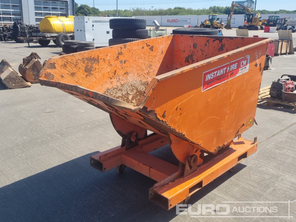 Eichinger Tipping Skip to suit Forklift - Tipping skip: picture 1 Eichinger Tipping Skip to suit Forklift - Tipping skip: picture 1