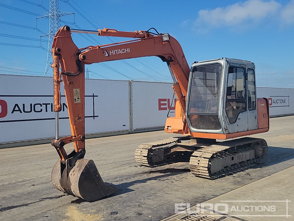 Hitachi EX60-3 - Mini excavator: picture 1 Hitachi EX60-3 - Mini excavator: picture 1