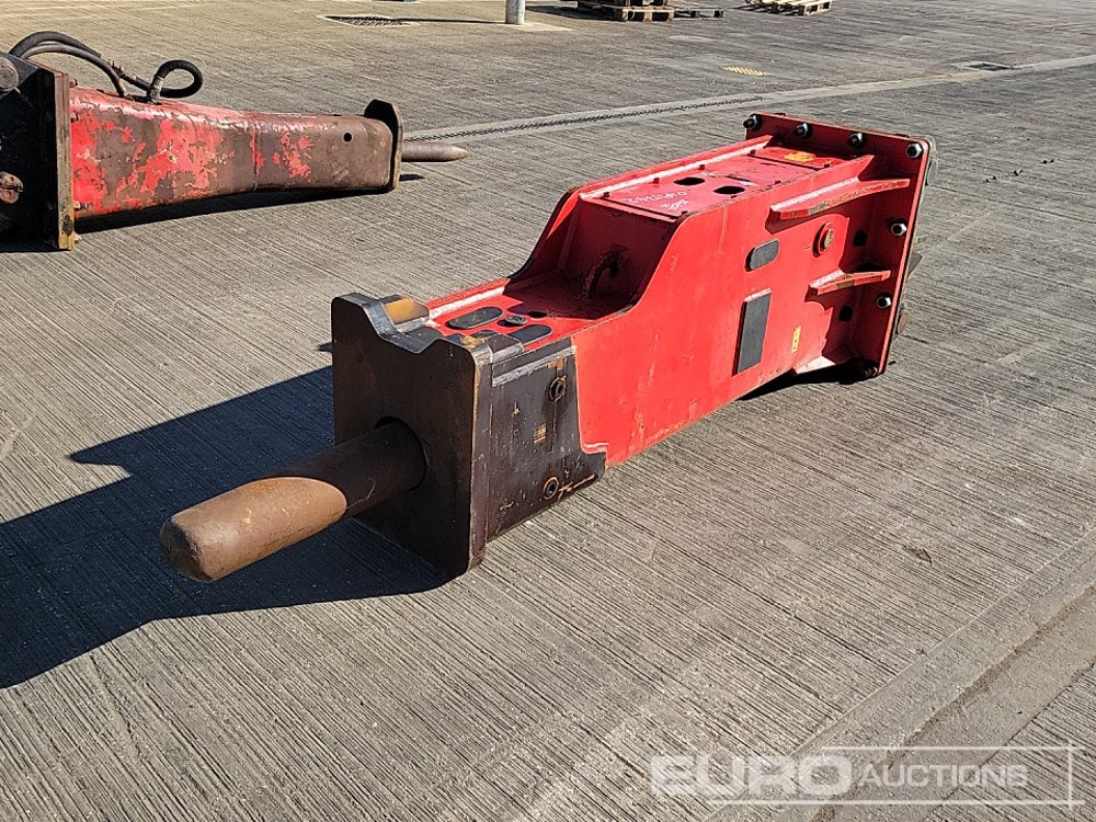 Hydraulic Breaker 80mm Pin to suit 20 Ton Excavator - Hydraulic hammer: picture 1 Hydraulic Breaker 80mm Pin to suit 20 Ton Excavator - Hydraulic hammer: picture 1