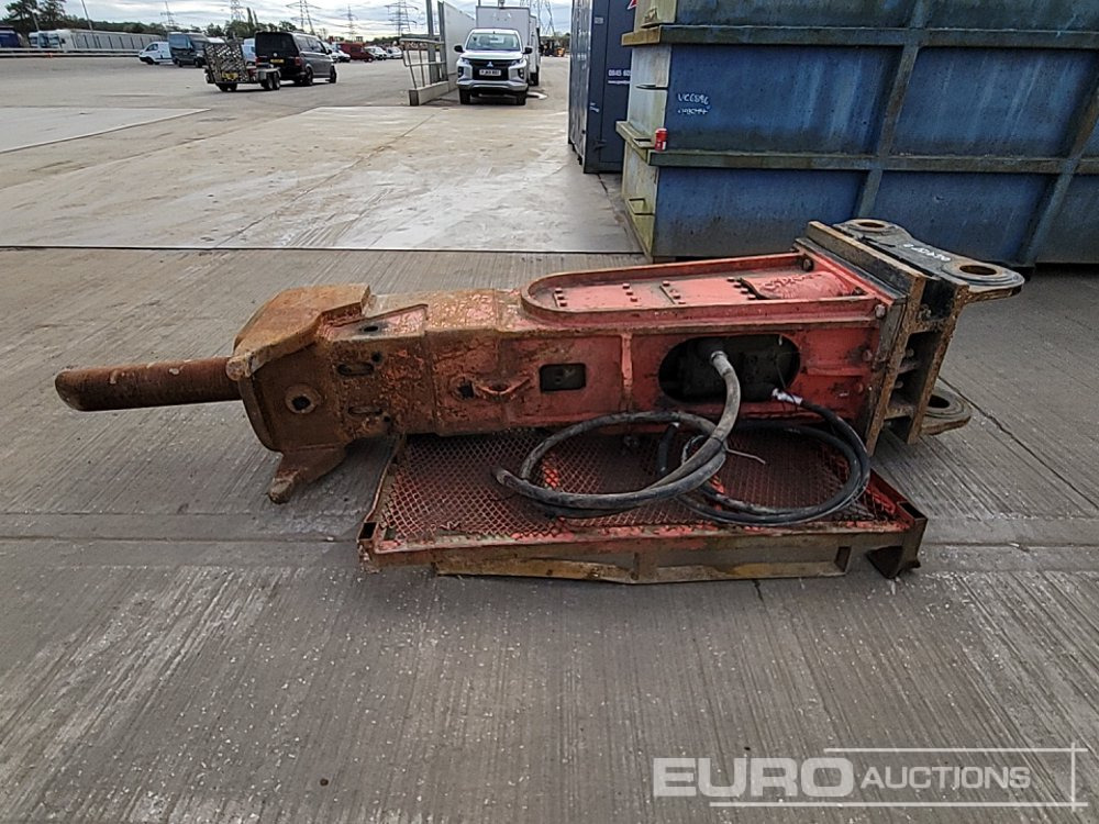 Indeco Hydraulic Breaker 100mm Pin to suit 40 Ton Excavator - Hydraulic hammer: picture 2 Indeco Hydraulic Breaker 100mm Pin to suit 40 Ton Excavator - Hydraulic hammer: picture 2