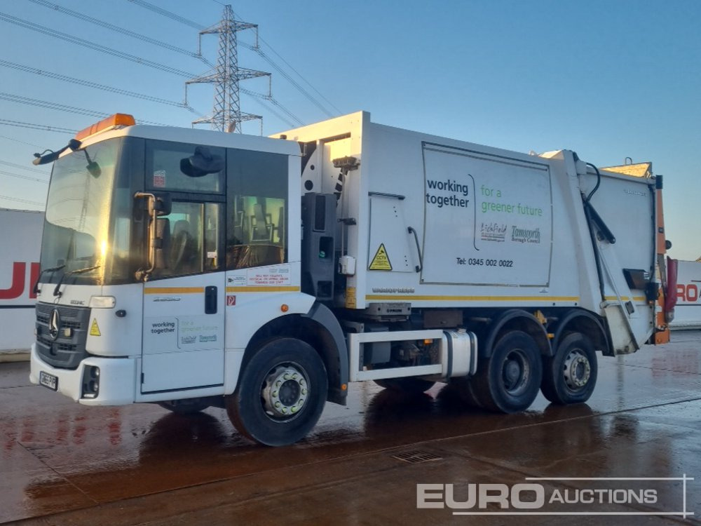 Mercedes 2630 - Garbage truck: picture 1 Mercedes 2630 - Garbage truck: picture 1