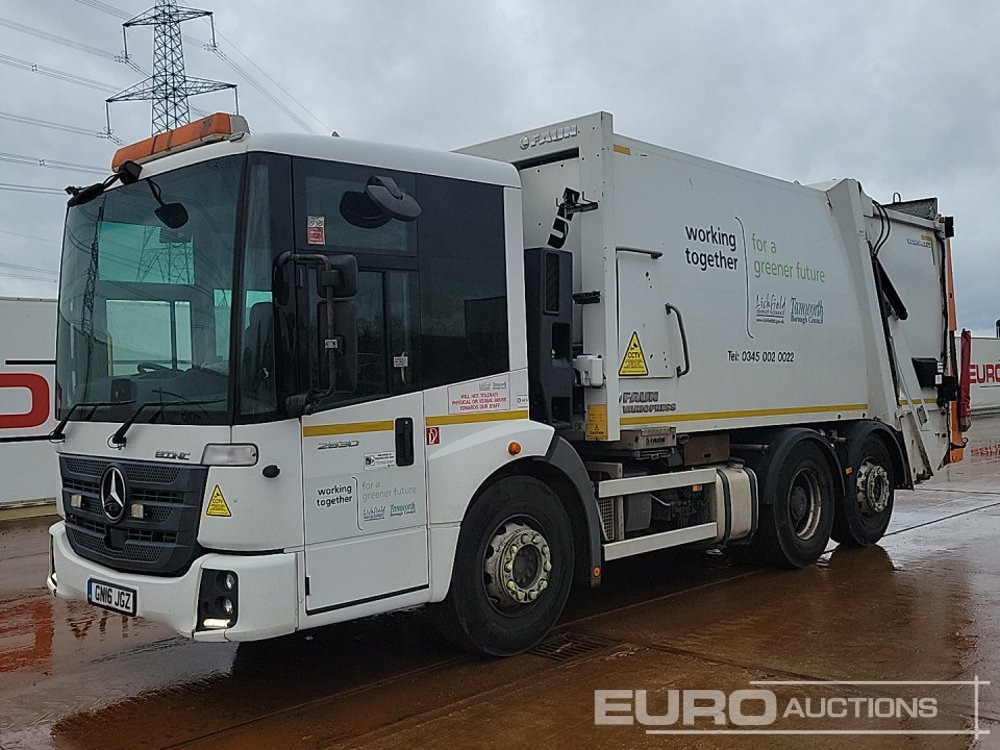 Mercedes 2630 - Garbage truck: picture 1 Mercedes 2630 - Garbage truck: picture 1