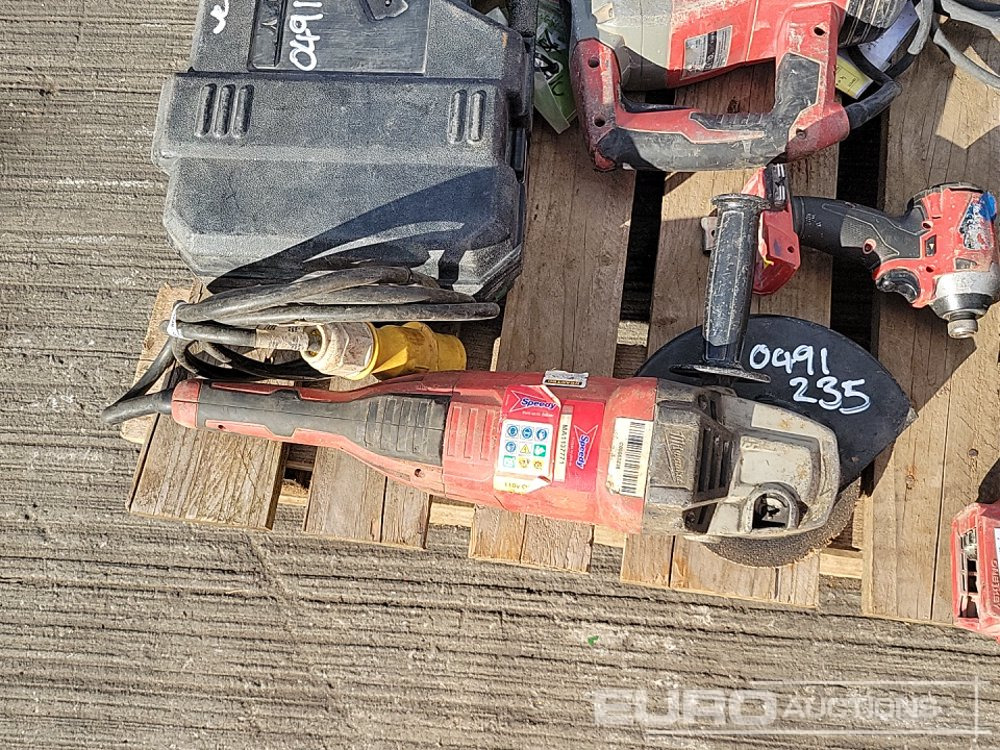 Milwaukee Battery Reciprocating Saw (3 of), 110Volt Reciprocating Saw, 110Volt 9" Grinder, Battery Impact Gun, 110Volt Hammer Drill (3 of) - Construction equipment: picture 4 Milwaukee Battery Reciprocating Saw (3 of), 110Volt Reciprocating Saw, 110Volt 9" Grinder, Battery Impact Gun, 110Volt Hammer Drill (3 of) - Construction equipment: picture 4
