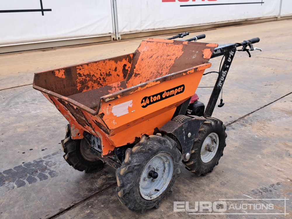 Muck Truck Petrol Pedestrian Dumper, Honda Engine - Crawler dumper: picture 1 Muck Truck Petrol Pedestrian Dumper, Honda Engine - Crawler dumper: picture 1