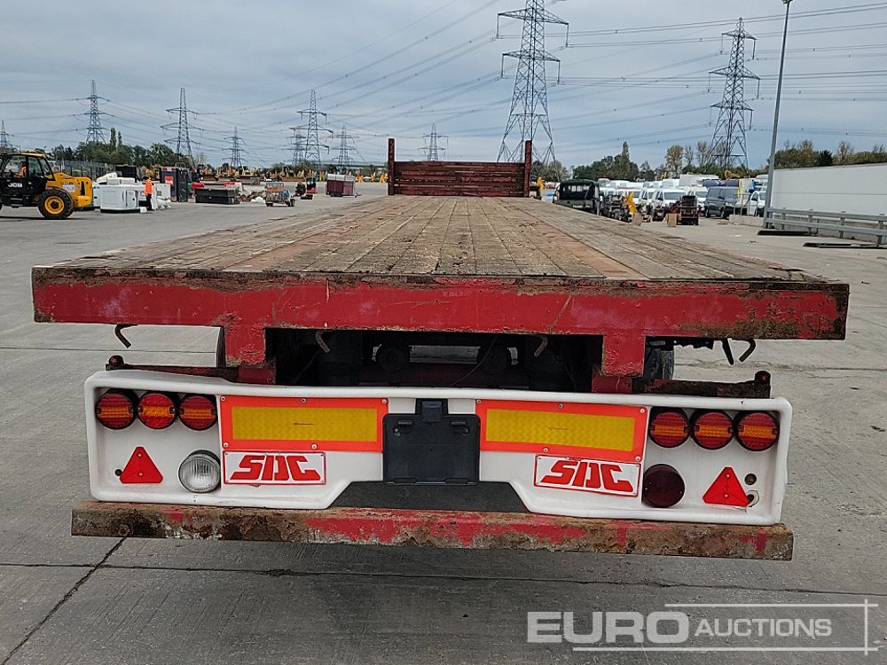 SDC Tri Axle Flatbed Trailer - Dropside/ Flatbed semi-trailer: picture 4 SDC Tri Axle Flatbed Trailer - Dropside/ Flatbed semi-trailer: picture 4