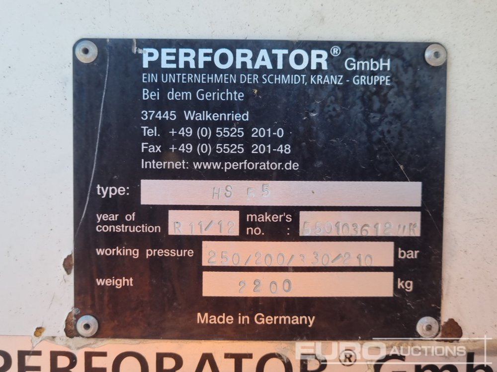 Construction equipment Schmidt HS55B: picture 29