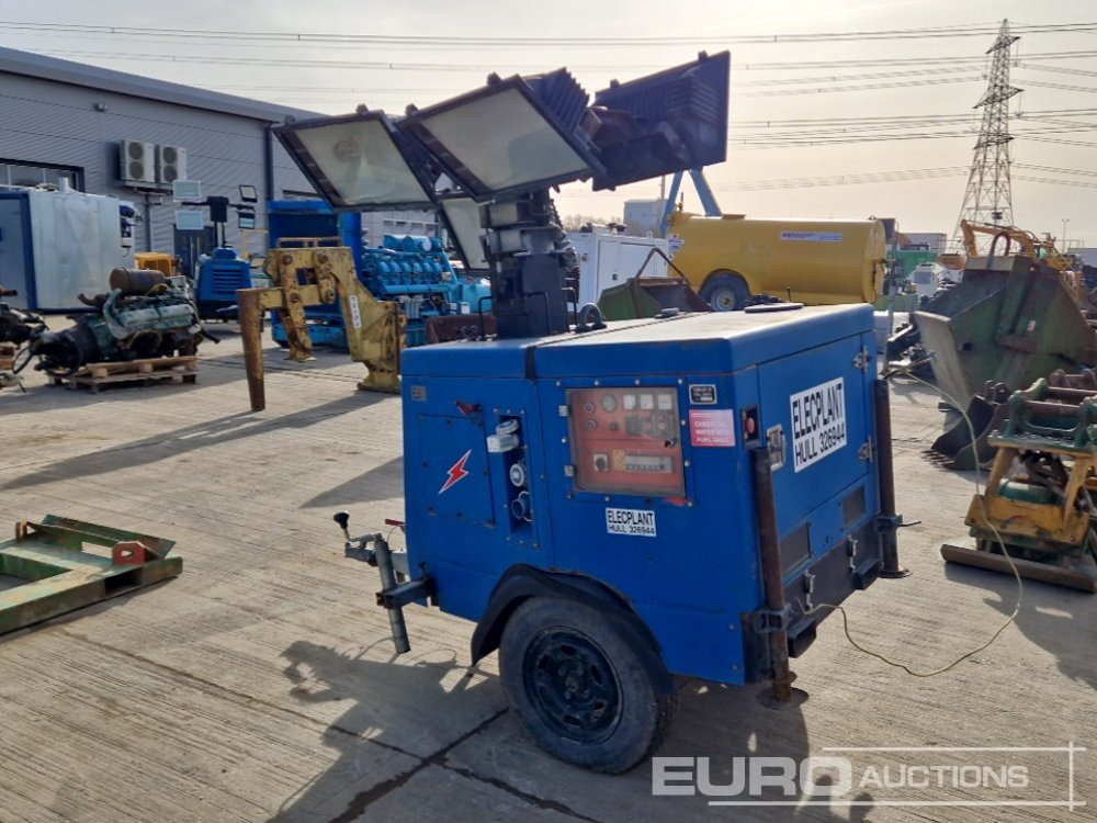 Single Axle Lighting Tower, Yanmar Engine - Lighting tower: picture 3 Single Axle Lighting Tower, Yanmar Engine - Lighting tower: picture 3