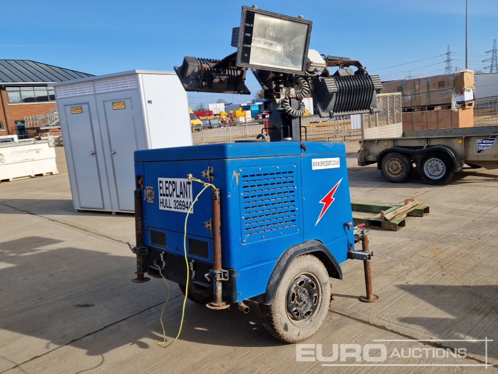 Single Axle Lighting Tower, Yanmar Engine - Lighting tower: picture 5 Single Axle Lighting Tower, Yanmar Engine - Lighting tower: picture 5