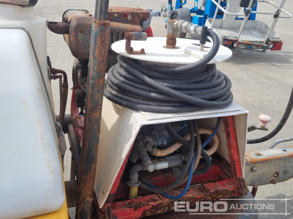Pressure washer Single Axle Plastic Water Bowser, Yanmar Pressure Washer: picture 27