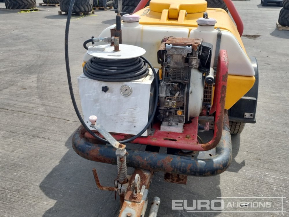 Pressure washer Single Axle Plastic Water Bowser, Yanmar Pressure Washer: picture 14
