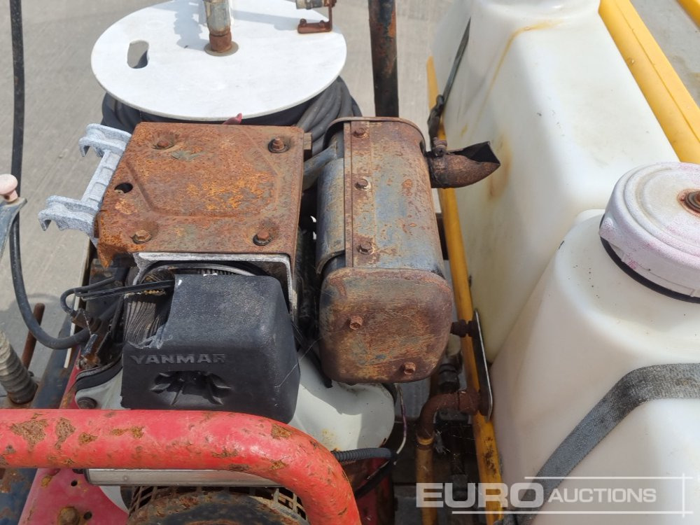 Pressure washer Single Axle Plastic Water Bowser, Yanmar Pressure Washer: picture 19