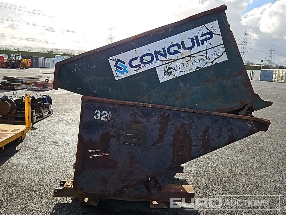 Tipping Skp, Skp to suit Forklift - Tipping skip: picture 4 Tipping Skp, Skp to suit Forklift - Tipping skip: picture 4