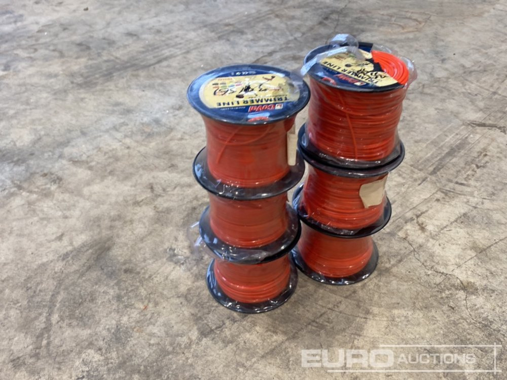 Unused 2.4mm x 180m Strimmer Line (6 Rolls) - Workshop equipment: picture 1 Unused 2.4mm x 180m Strimmer Line (6 Rolls) - Workshop equipment: picture 1
