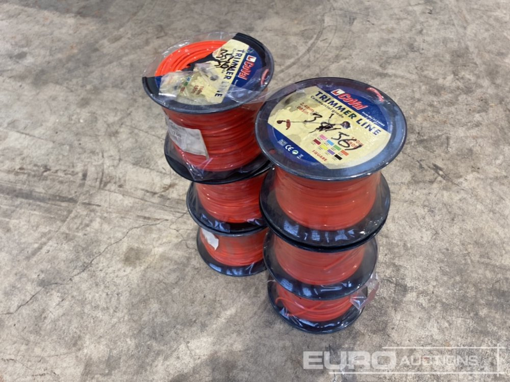 Unused 2.4mm x 180m Strimmer Line (6 Rolls) - Workshop equipment: picture 4 Unused 2.4mm x 180m Strimmer Line (6 Rolls) - Workshop equipment: picture 4