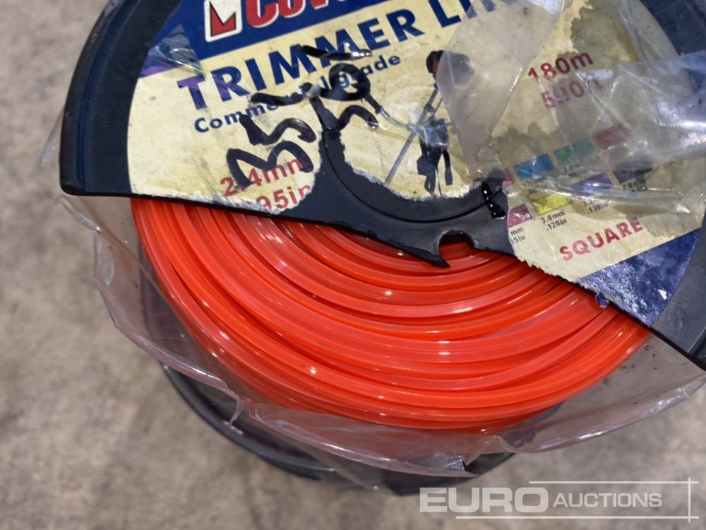 Unused 2.4mm x 180m Strimmer Line (6 Rolls) - Workshop equipment: picture 5 Unused 2.4mm x 180m Strimmer Line (6 Rolls) - Workshop equipment: picture 5