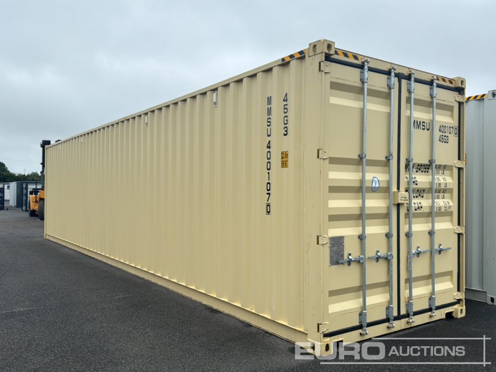 Unused 2025 40' Container, 4 Side Double Doors (Cannot Be Reconsigned) - Shipping container: picture 3 Unused 2025 40' Container, 4 Side Double Doors (Cannot Be Reconsigned) - Shipping container: picture 3