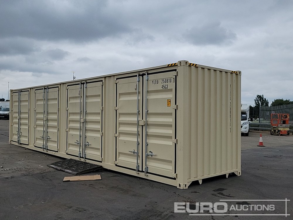 Unused 2025 40' x 8' High Cube Container, 4 Side Doors, 1 End Door (Cannot Be Reconsigned) - Shipping container: picture 3 Unused 2025 40' x 8' High Cube Container, 4 Side Doors, 1 End Door (Cannot Be Reconsigned) - Shipping container: picture 3