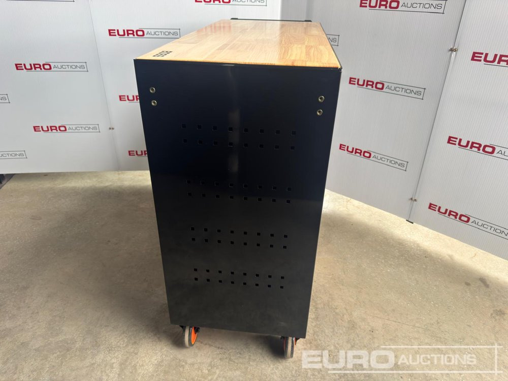 Unused 2025 Boss Wheeled Tool Trolley, 523pcs Tool Kit, Worktop (Black) - Construction equipment: picture 4 Unused 2025 Boss Wheeled Tool Trolley, 523pcs Tool Kit, Worktop (Black) - Construction equipment: picture 4