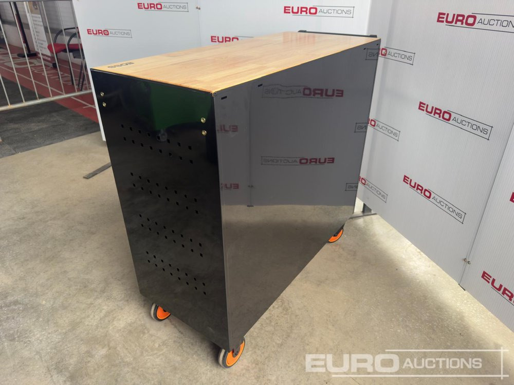 Unused 2025 Boss Wheeled Tool Trolley, 523pcs Tool Kit, Worktop (Black) - Construction equipment: picture 5 Unused 2025 Boss Wheeled Tool Trolley, 523pcs Tool Kit, Worktop (Black) - Construction equipment: picture 5