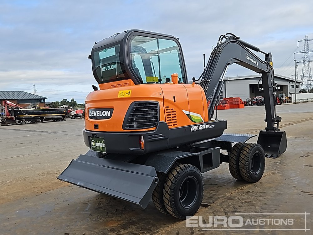 Unused 2025 Develon DX60WN ECO-1 - Wheel excavator: picture 5 Unused 2025 Develon DX60WN ECO-1 - Wheel excavator: picture 5