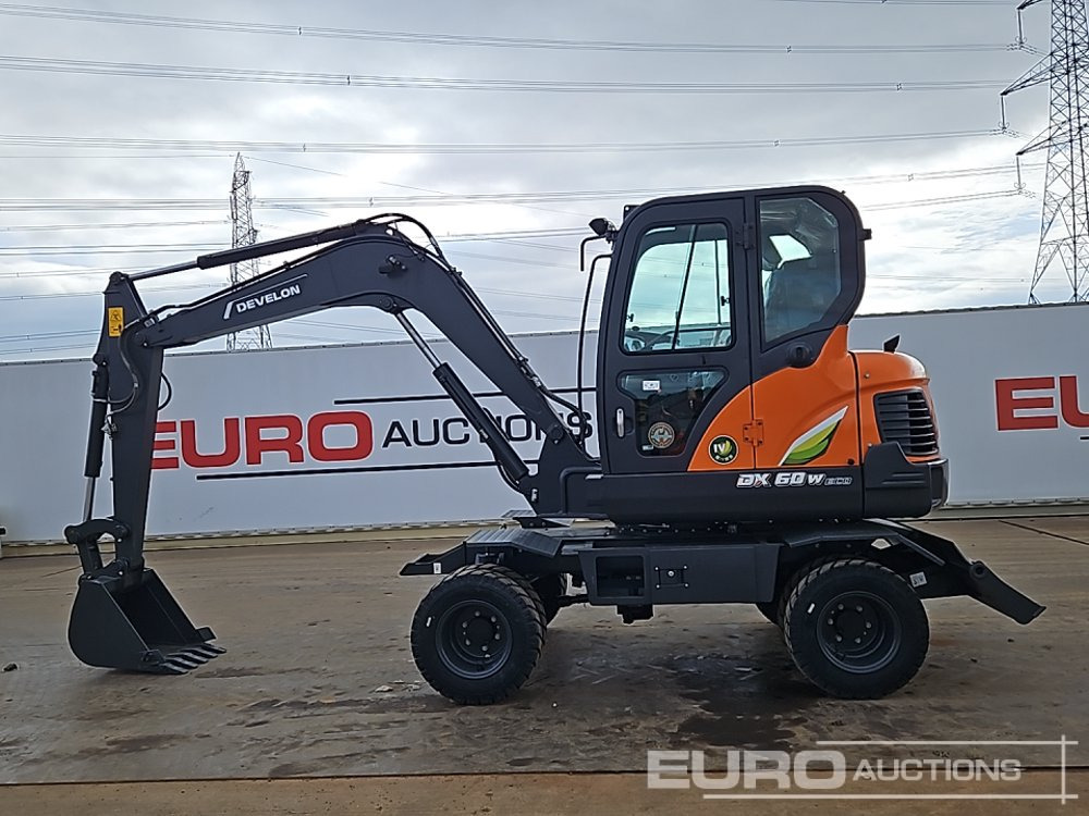 Unused 2025 Develon DX60WN ECO-1 - Wheel excavator: picture 2 Unused 2025 Develon DX60WN ECO-1 - Wheel excavator: picture 2