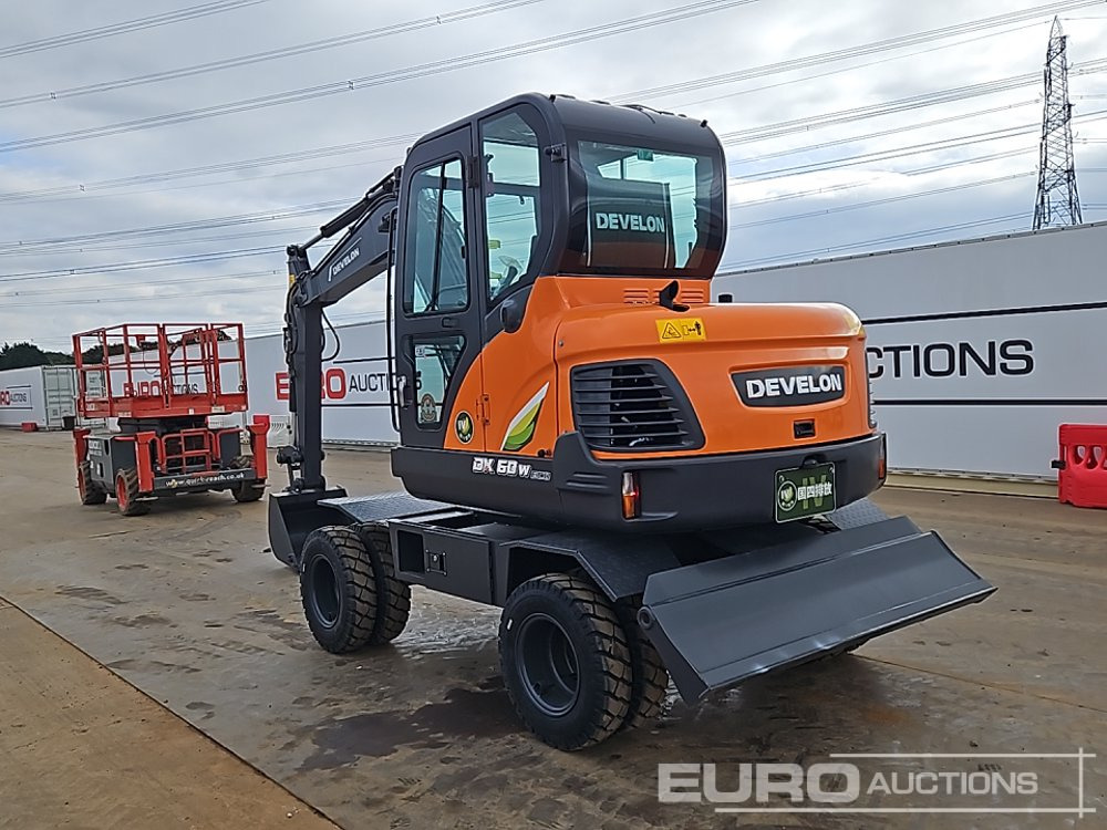 Unused 2025 Develon DX60WN ECO-1 - Wheel excavator: picture 3 Unused 2025 Develon DX60WN ECO-1 - Wheel excavator: picture 3