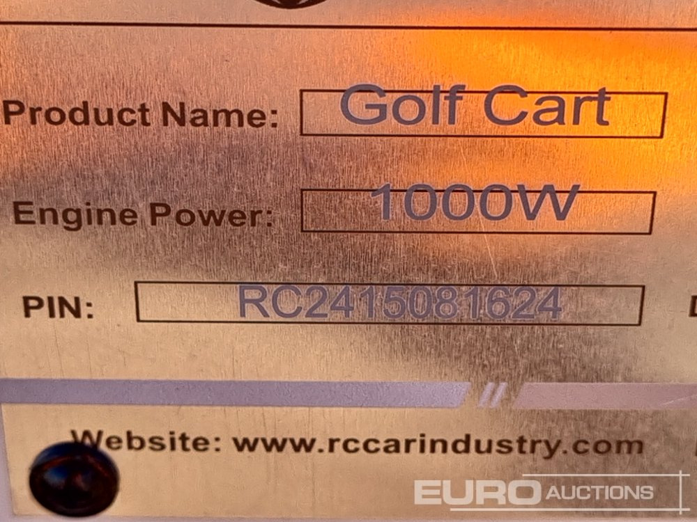 Golf cart Unused 2025 Raccoon RC-G150: picture 31